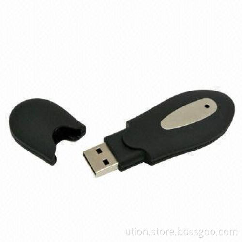 Plastic USB Flash Drives, CE Approved, Free Sample and Customized Logo